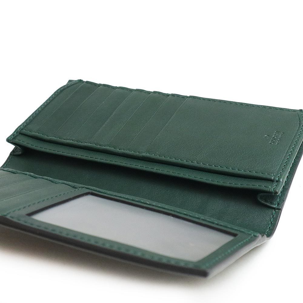 Gucci Wallet Exotic Leather Bill Python Long Fold… - image 5